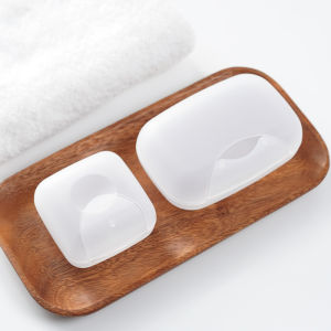 แบบพกพา Handmade จานสบู่ Travel ปิดผนึกสบู่กล่องธุรกิจการท่องเที่ยวเครื่องมือสไตล์ญี่ปุ่น Freshness Element