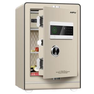 Smart Wi-Fi Remote Home Safe Fire and Theft Protection Fingerprint Password Steel