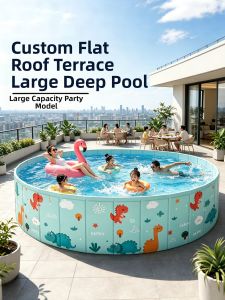 CHEORLIAN | Large Inflatable-free Pool for Swimming 1 Pool