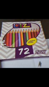 LolliZ 50/72 Colors Professional Oil Colour Pencil Set Wood Color Pencil School Art Supplies#Color #Pencil #Warna #木彩