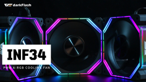DarkFlash Infinity 34 3in1 120MM ARGB Cooling Fan