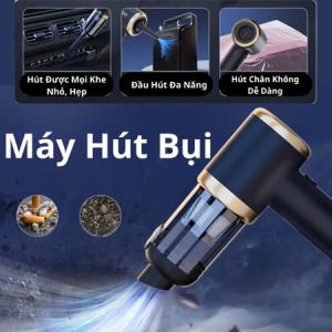 [BẢN CAO CẤP] Máy Hút Bụi Cầm Tay Mini Máy Hút Bụi Ô Tô Không Dây Mạnh Mẽ 6000Pa Tích Hợp Bộ Lọc Hepa Bằng Thép Nhỏ Gọn Tiện Lợi