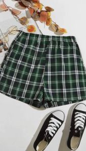 FZRCK.CO / Paket 3pcs Celana Boxer Wanita Celana Pendek Wanita Dewasa Celana Pendek Wanita Jumbo Celana Pendek Kotak Kotak Wanita Celana Pendek Katun ukuran jumbo Celana Pendek 3pcs Murah Meriah Celana Pendek Wanita Sehari-hari Celana pendek perempuan