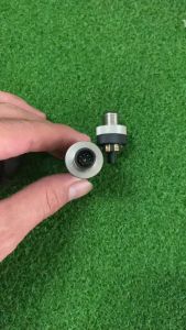 Đầu nối M12 8 chân - 8 pin male dùng cho cảm biến truyền thông camera nguồn ....