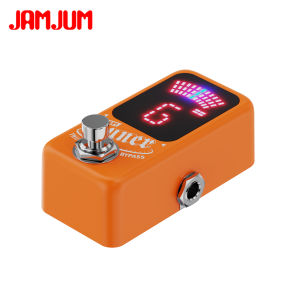 Bàn Đạp Chỉnh Âm Guitar JAMJUM Mini True Bypass Với Màn Hình LED Lớn Bộ Chỉnh Âm Chromatic Dành Cho Guitar Điện Và Bass