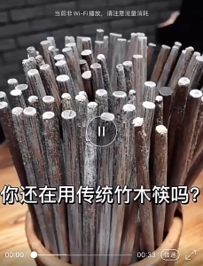 Ready Stock - Morandi Octagonal Antibacterial Chopsticks - Non-Slip Heat-Resistant No Paint 5 Pairs