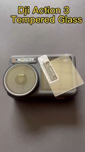 Fuselage Mini PU Storage Box For DJI Osmo Action 3 Camera Accessories Waterproof Protective Case  Brushed Half Open Quick Release Carrying Case