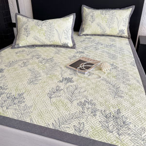 JIUZHOUTU | Thick Cotton and Linen Vintage Cool Bed Sheet
