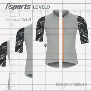 🔥Ready Stock🔥iSports Le Velo Cycling Jersey Race Wear RB MTB Road Bikes Mountain Bike Biking Short Slevee