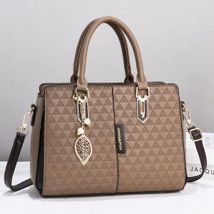 Kangaroo Official Genuine Leather Womens 2024 New Arrival K-style Elegant Handbag Middle-Aged Womens Bag Ladieswear Shoulder Messenger Bag