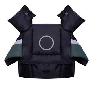 Tấm Chắn Gió Xe Điện Dày Dặn Lót Lông Cừu Chống Gió Hai Mặt Chống Thấm Nước Ấm Áp Rộng Rãi Bảo Vệ Cho Xe Máy