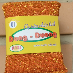 Cọ rửa chén bát kim tuyến Đông Dương K321 – Combo 3 gói tổng 12 miếng
