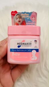 Medmaker Pure Petroleum Jelly Baby ปิโตรเลียม เจลลี่ เบบี้ ขนาด 50 g.ช่วยปกป้องผิวลูกน้อยจากผื่น