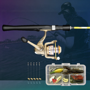 GW | Ultra Light Super Flexible Ultra Slim Fishing Rod Set
