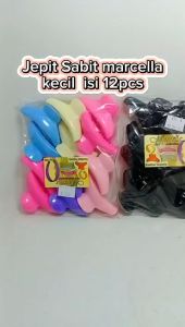 Jepit Rambut Polos Sabet Kecil 12 Pcs Jepit 055: Aksesoris Rambut Praktis