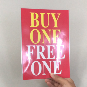 [MOQ 2 PCS CAN MIX] PRICE TAG for DISPLAY - Printed Price  Label Tag Card / RM PRICE TAG / Laminated Ready / A5 Size / Ready Stock.   Orders with fewer than 2 pcs will not be processed.