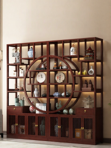 FANTANYIPIN | New Chinese Style Bookshelf Partition Display Cabinet