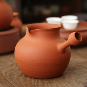 Stove Tea Pot Tea Barbecue Oven Tea Stove Tea Charcoal Stove Pottery Pot Cooking Tea Caddy Outdoor Roasted Tea Garden Olive