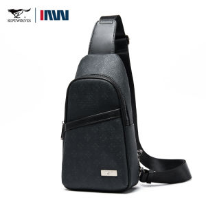 SEPTWOLVES Túi đeo chéo thường ngày nam giới 2025 mới Trọng lượng nhẹ Túi Đeo Trước Ngực sức chứa lớn cho công việc đi lại kinh doanh