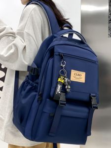 K-style Schoolbag Male College Student Junior High School Student Easiest for Match High School Student Large Capacity Middle School Student Primary School Student Backpack Female