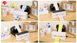 Phomemo 241BT Usb/Bluetooth Thermal Printer For A6 WaybillBarcodePrice TagShipping LabelsSticker