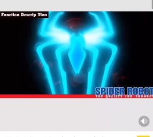 LJE Six Claw Spider-Man Dancing Robot Music and Lights