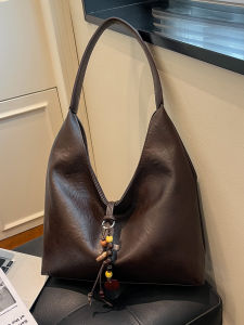 Large Capacity Tote Bag Womens Handbag Casual Commute Shoulder Bag Underarm Bag Simple Style Vintage Feel Shopping Bag