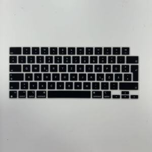 German Language Keyboard Skin for Macbook Neo 13 Inch with Touch ID A18 ProA3404 UK Key Silicone Keyboard Protector Waterproof