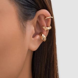 Ingemark | Small Cute Round Ear Clips Earrings for Women Trendy Charms Mini False Earrings Without Pins Accessories Fashion Jewelry Female