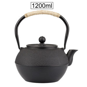 Ấm Trà Gang Nhật Bản Có Bộ Lọc Bằng Thép Không Gỉ Ấm Đun Trà Ô Long Dung Tích 600/900/1200ML Nhiều Kích Cỡ Dành Cho Người Yêu Trà