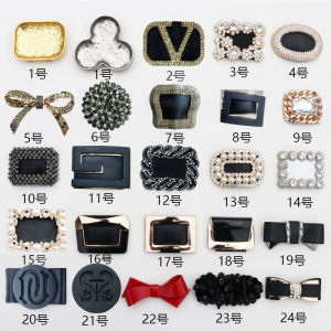 Hoa Giày Mẫu Mới Trang Trí Đầu Giày Hợp Kim Nữ Phụ Kiện Khuy Trang Trí Kim Loại Gắn Đá Bề Mặt Giày Móc Giày Uyên Ương Nổi Tiếng Trên Mạng Thịnh Hành