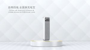 【Buy 1 Take 1】  FOGOMOVE PD66W powerbank Fast charging 25000mah - 50000mah original type-c power bank fast charging