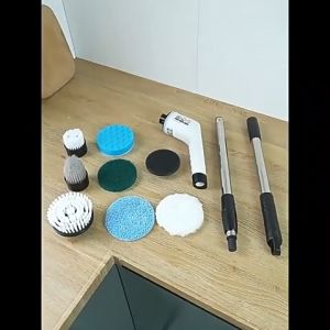 DEG Multifunctional Electric Brush for Cleaning Bathroom Cleaning Brush Floor Brush Electric Tile Scrubber Tub Clean