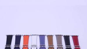 Faux Leather Strap For Apple Watch Band 49mm 46mm 45mm 44mm 42mm 41mm 40mm 38mm Watchband iWatch series Ultra 2 10 9 8 7 6 5 4 3 2 1SE Ultra band