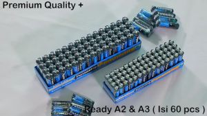 (60 Pcs) Baterai ABC AA / AAA / A2 /A3 Penonsing / TEKNOX