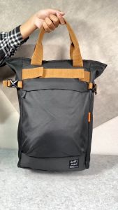 EVERLAST - Ransel Pria MOBIUS 2 in 1 Hitam - Backpack Pria 2 Mode Tote Bag