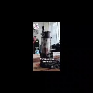 MAXPUMP WQ7-10-0.55 Pompa Air Celup Sirkulasi Air Kotor Kolam Ikan Stainless 2 inch 550 watt 1 phase