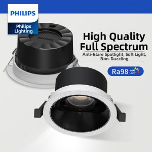 Philips | Anti-glare High Color Rendering Index 90 No Main Light Design Recessed Spotlight