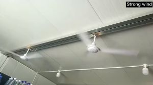 DC 12V Low-voltage Ceiling Hanging Fan Household Camping Electrical Fan