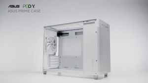 Vỏ máy tính  ASUS Prime  AP201TG Black  Tempered Glass M-ATX / SP006043 - Hàng Chính Hãng