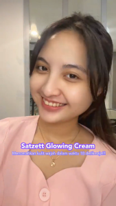 [2in1] Nuface Sat Zett Glowing Cream & Loose Powder Package