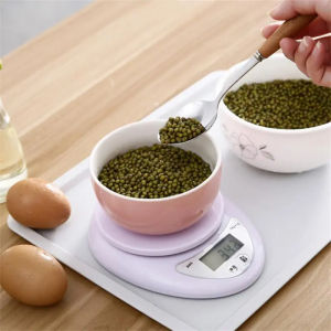 Electronic Scales 5kg/1g Portable Digital LED Display Food Balance Measuring Weight Scale Kitchen Baking Scale Kitchen Tools