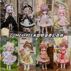Takara Tomy | Original Come4free Minty Fantasy Forest Mysterious Bjd Blind Box 12poinr Movable Action Figurines Model Doll Girl Surprise Gifts