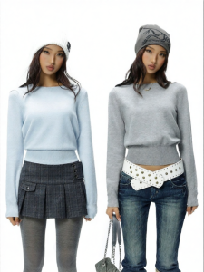 audwyn | Slimming and Fitted Wool-Blend Knitted Sweater