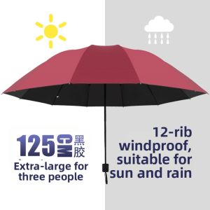 MOLORE | Large Reinforced Foldable Sun & Rain Umbrella