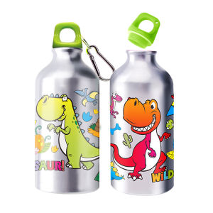 Childrens creative DIY graffiti water bottles mermaid dinosaur coloring fun outdoor sports water cup toys new choice