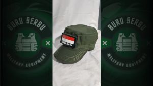 PROMO!! Topi Import TNI AD & Topi Pet Loreng Malvinas