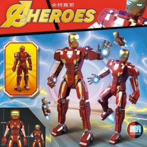 LELE BROTHER | Superhero MK50 Iron Man Mark 3 Children Model Building Kit