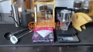 Paket Alat Seduh Pembuat Kopi PREMIUM HOME BREWER V60 Pour Over Dripper Coffee Maker Manual Brew With Vietnam Drip
