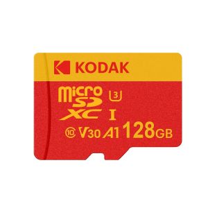 Kodak | Kodak Red Dark Power 4K Micro SD Card 32 64 128 256GB U3 A1 V30 Class 10 TF Card for Gaming Camera Drone Dash Cam with SD Adapte